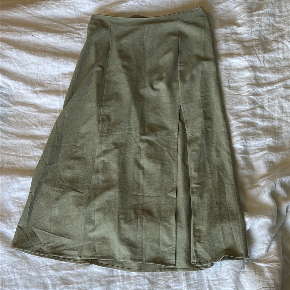 Abercrombie Sage Green Skirt